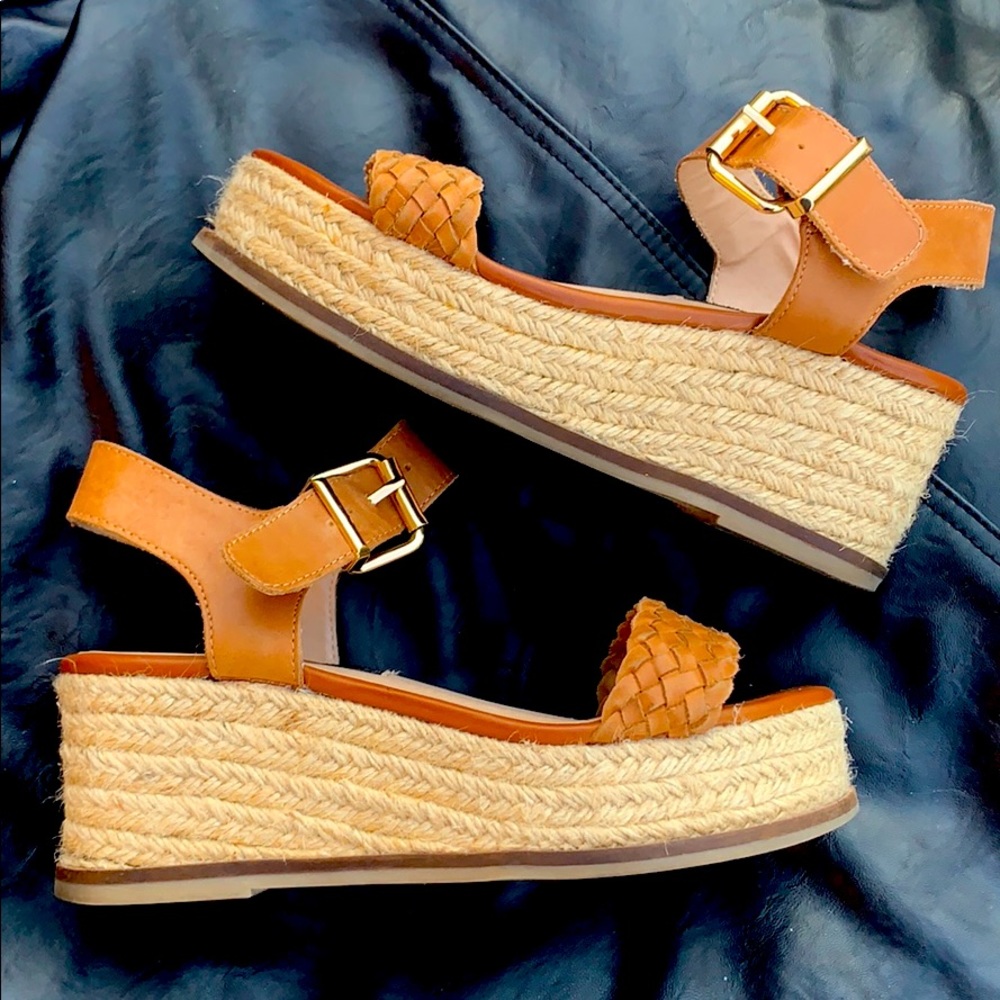 STEVEN by STEVE MADDEN Leather Wedges